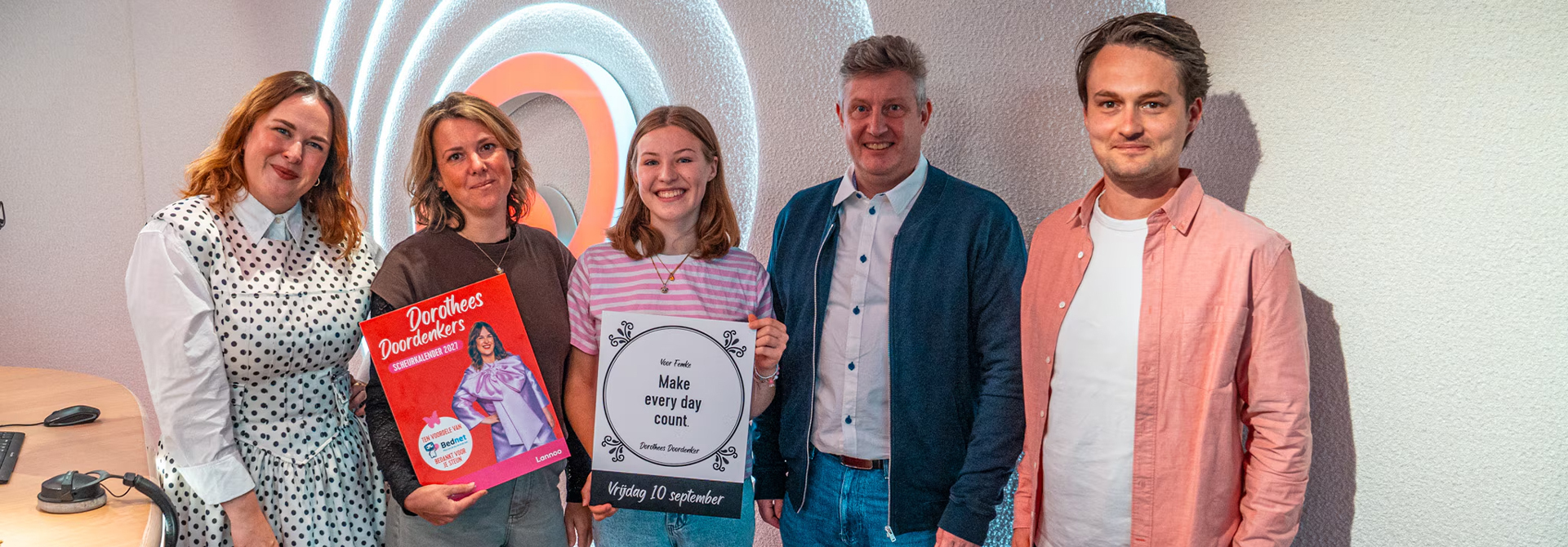 Qmusic schenkt opbrengst Dorothees Doordenkers aan Bednet