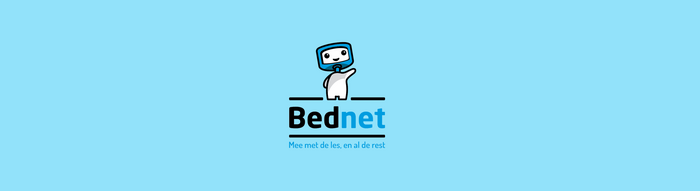 Poster met Bednet logo onderaan
